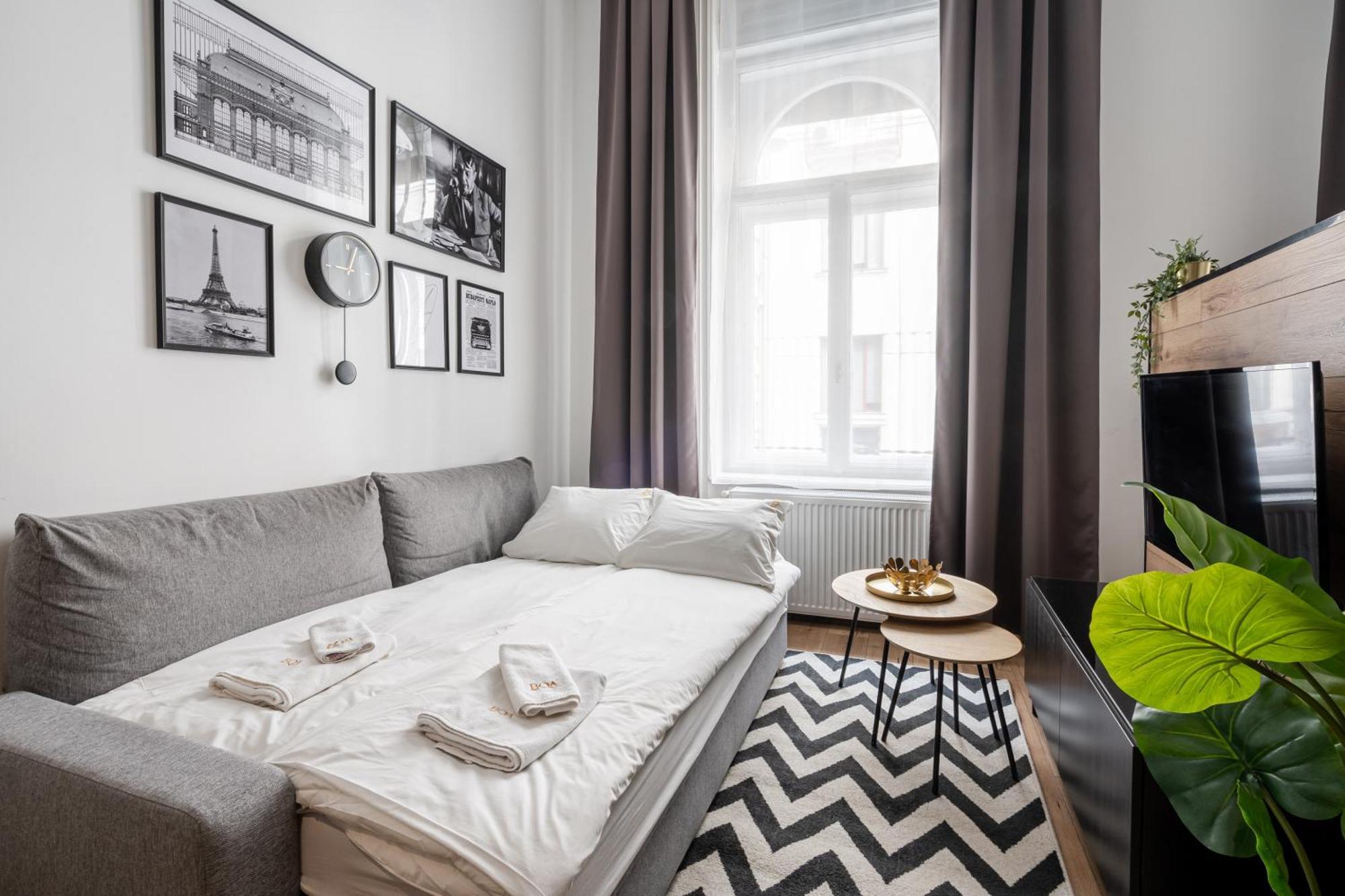 E32 - Oktogon Panorama Suite - Best Location - By Bqa Budapest Rum bild